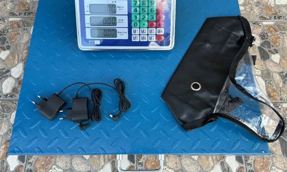 Ваги електронні 150 300 600 кг бездротові підлогові торгові платформа
