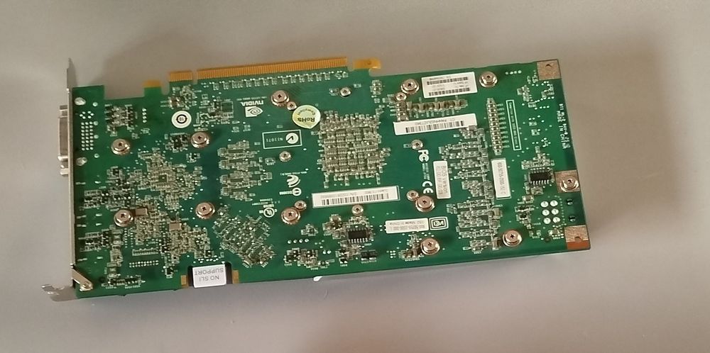 NVIDIA quadro FX 3800 1GB VRAM