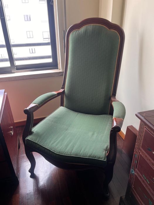 Cadeira Verde Sala