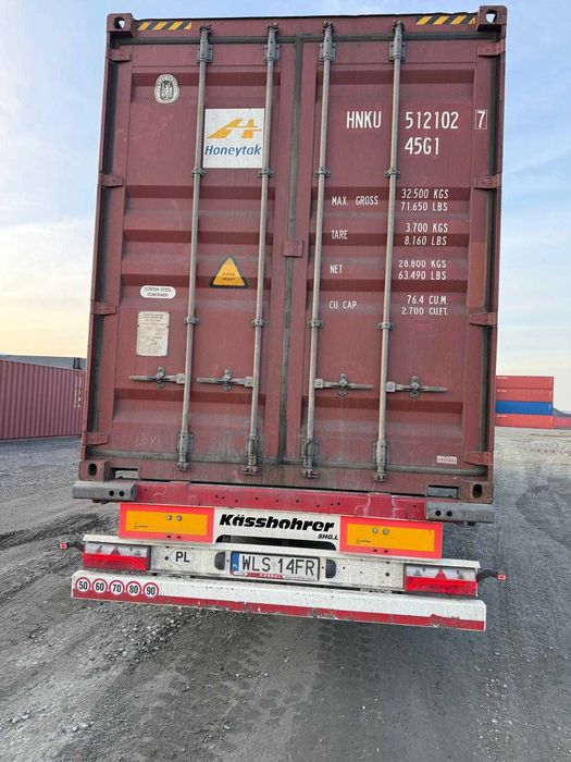 Kontener morski magazynowy 40 DV/HC 12 metrowy, używany, transport!