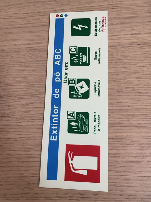 Extintor ABC 6Kg com manutenção feita