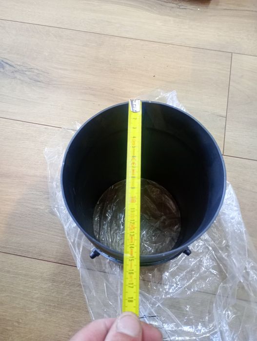 Firefix R150/2R rura piecowa stalowa 2 mm, Ø150 mm, 250 mm