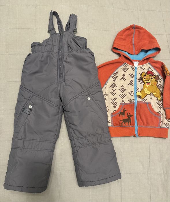 Зимові штани + кофта Disney для хлопчика 98 см