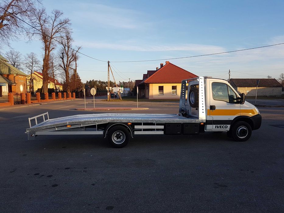 Iveco Daily 70c 65c zabudowa laweta najazd stalowa ocynk MOTO-LUK