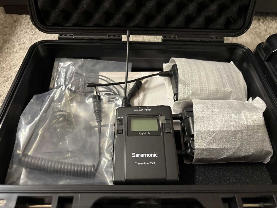 Saramonic Zestaw bezprzewodowy UWMIC9 KIT 2 + WALIZKA (dostępne 2)