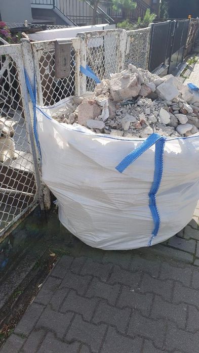 Wywóz BIG BAGÓW gruz I śmieci poremontowe