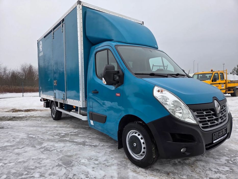 Renault Master  2.3 130KM / Kontener dł: 4.20/ Drzwi boczne/ Winda 750Kg/ Klima /