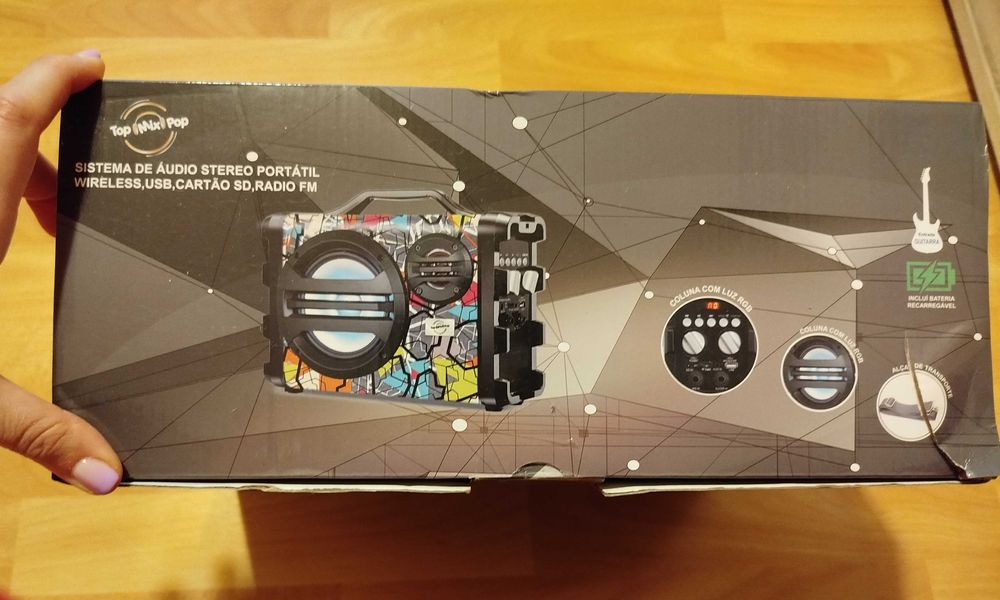 Top Mix Pop coluna de som