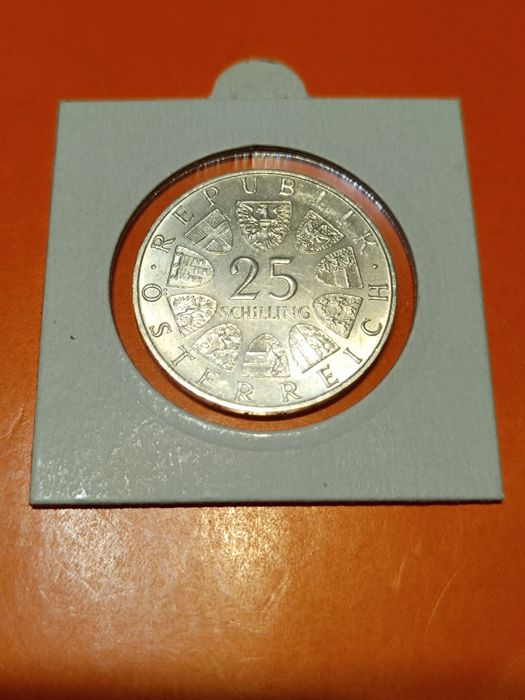 25 szylingów 1972 Austria /Srebro/ ładna