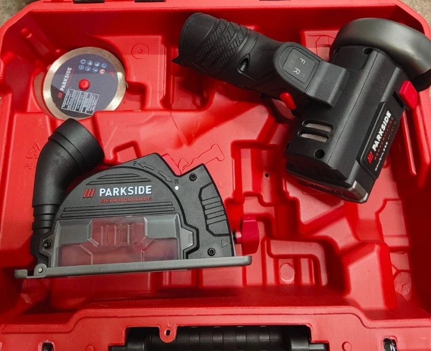 Kit completo Serra/Rebarbadora 12v Performance Parkside