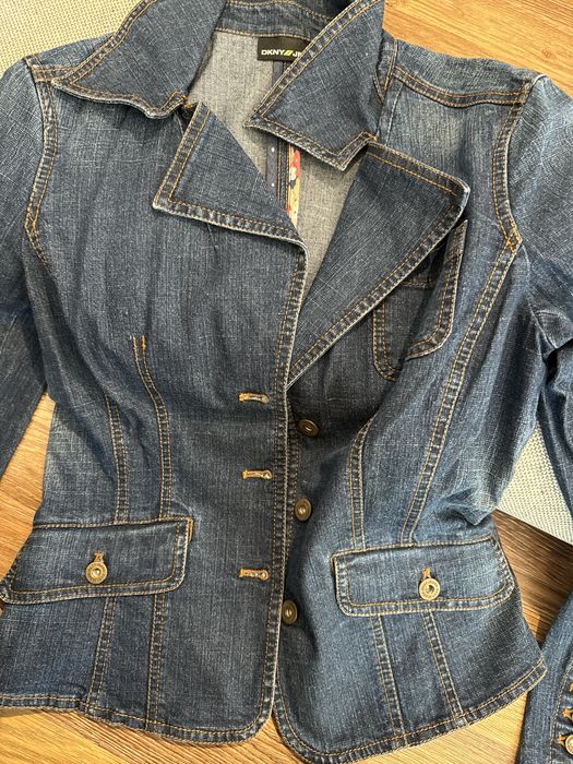 DKNY jeansowa marynarka 36 nowa cud