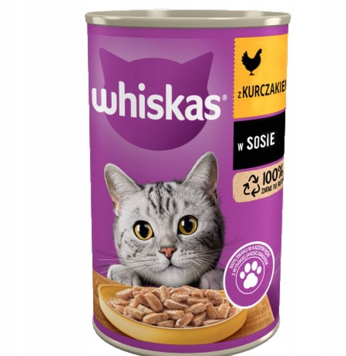 Kurczak w sosie Whiskas