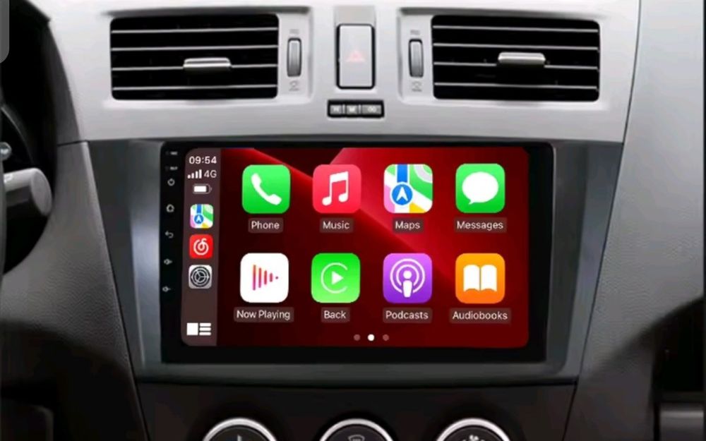 Rádio android Mazda 5 CARPLAY Android Auto GPS Internet Bluetooth NOVO