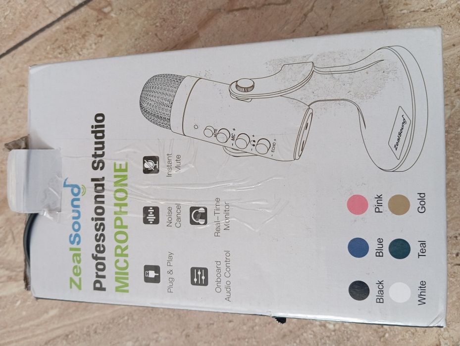 Mikrofon pojemnościowy nowy