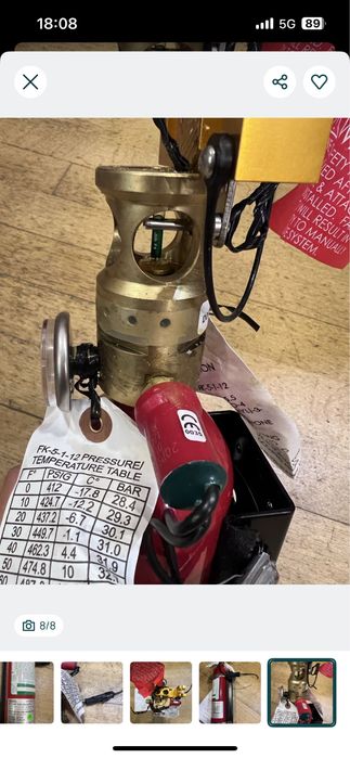 Extintor Sea-Fire NFG - NOVO