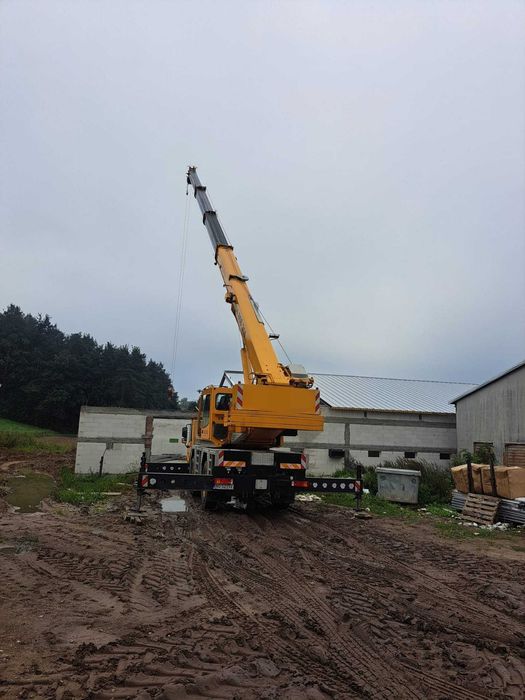 Dźwig, usługi żurawiem, dźwigiem 40ton