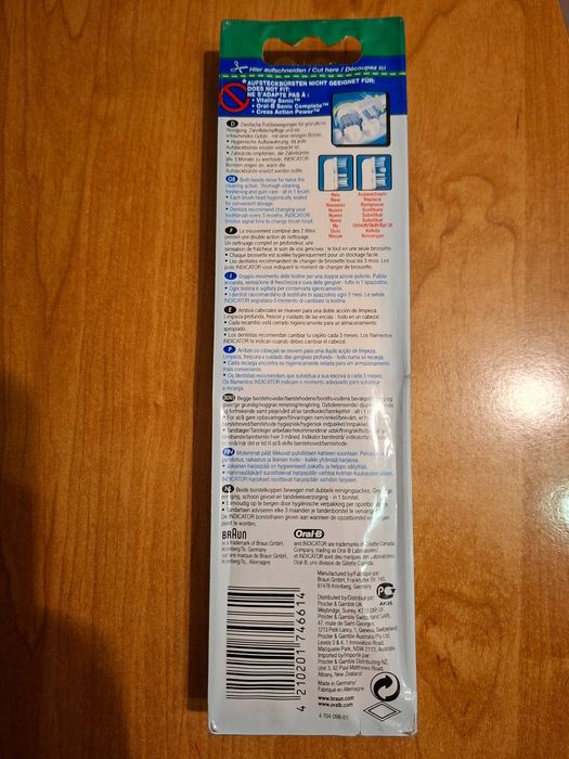 Końcówki Oral-B Dual Clean do szczoteczek elektrycznych