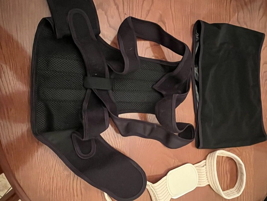 Colete de Suporte postural ajustável