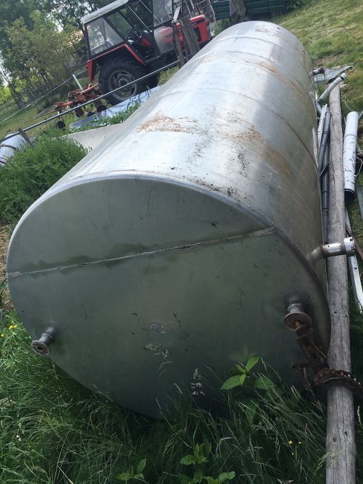 Zbiornik beczka cysterna z nierdzewki kwasówki 5000l