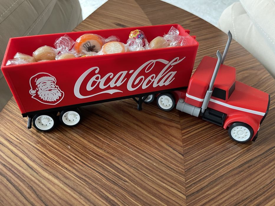 Ciężarówka coca cola, świateczna ozdoba, zabawka