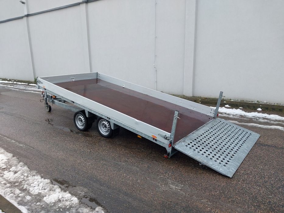 Przyczepa laweta uchylana platforma Bockmann  3000 DMC 2018r Rampa
