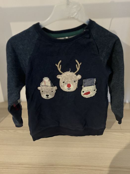 Cool club ciepła bluza z kapturem r 86 stan idealny