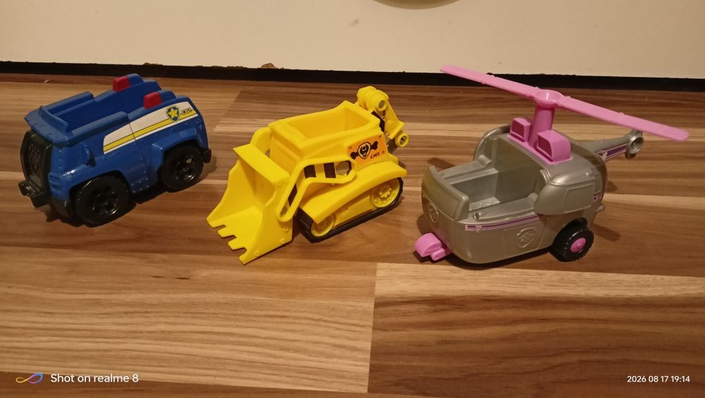 Psi patrol pojazd Patrolowiec plus autka