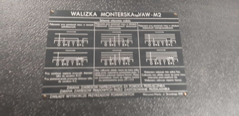 Walizka Monterska VAW-M2