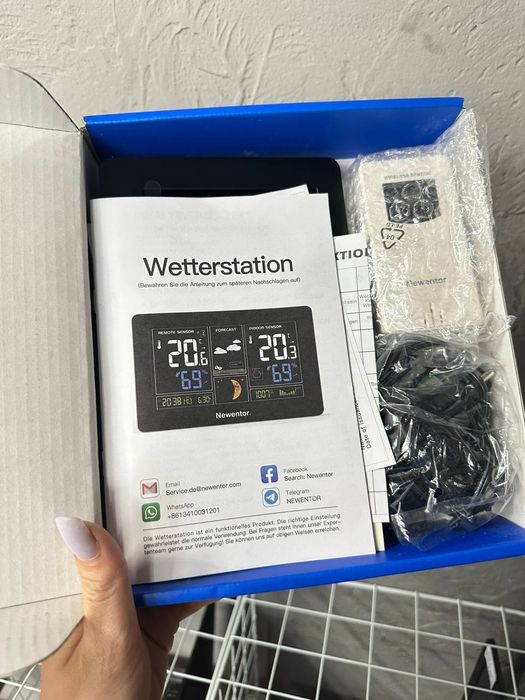 Метеостанція OEM FJ3378, бездротовий виносний датчик