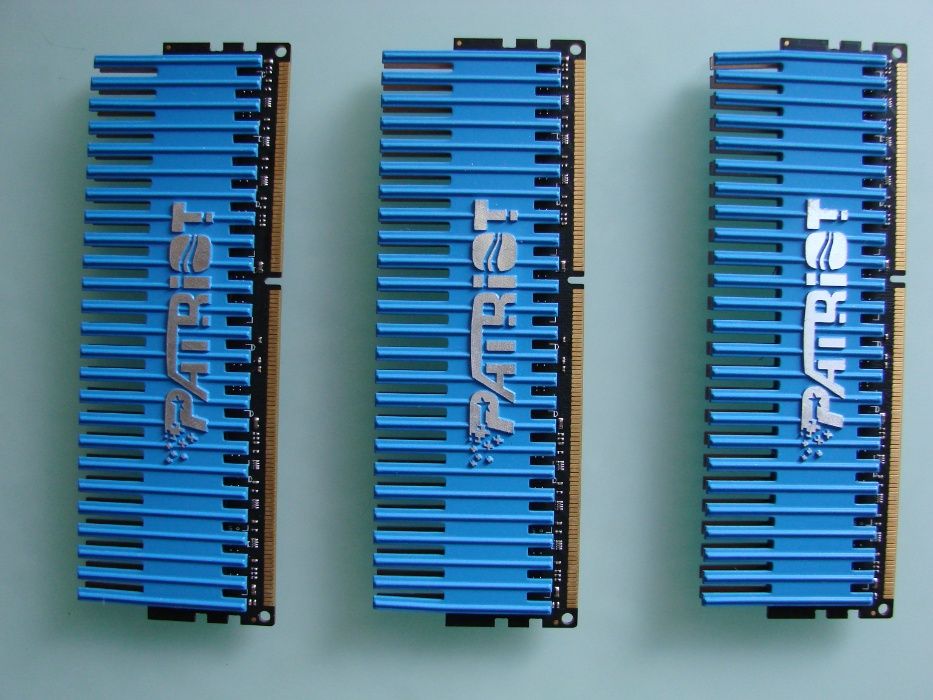 Patriot PVT36G1600ELK DDR3 1600MHz (9-9-9-24) 6GB (3X2GB) ТОП LGA775