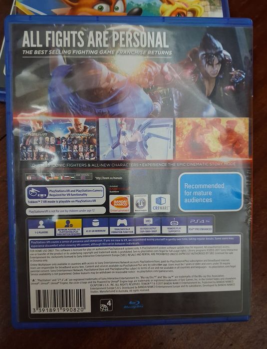 Jogo Tekken 7 para PS4 (PlayStation 4)