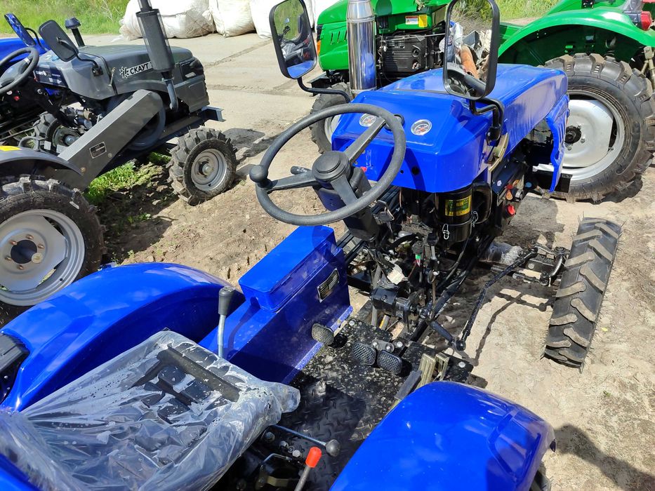 Трактор Кентавр 160ВN новая модель 2024 года фреза и плуг в комплекте