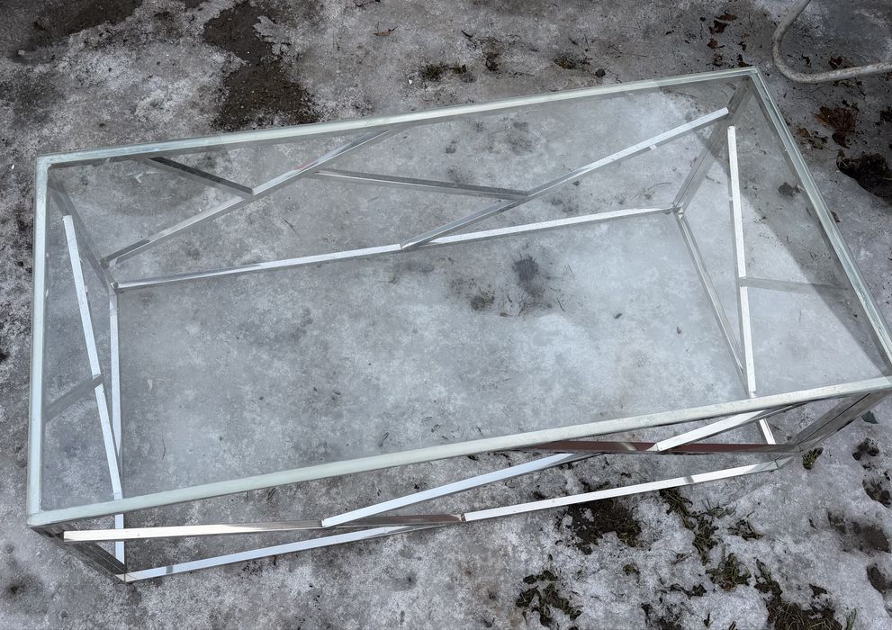 Stolik szklany kawowy