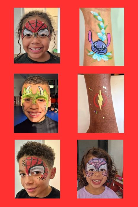 Animadora infantil-Pinturas faciais entre outras atividades