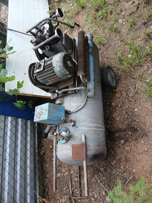 Kompresor sprezarka aspa 180l ikov 77 400v 380v na siłę 3wj