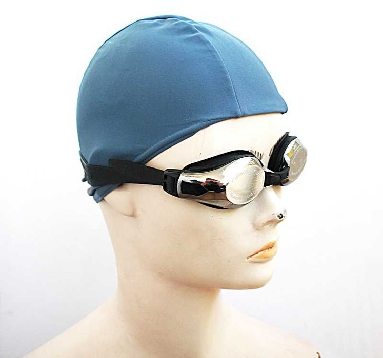 Okulary do pływania na basen Okulary pływackie GLEACCO ANTIFOG MIRROR