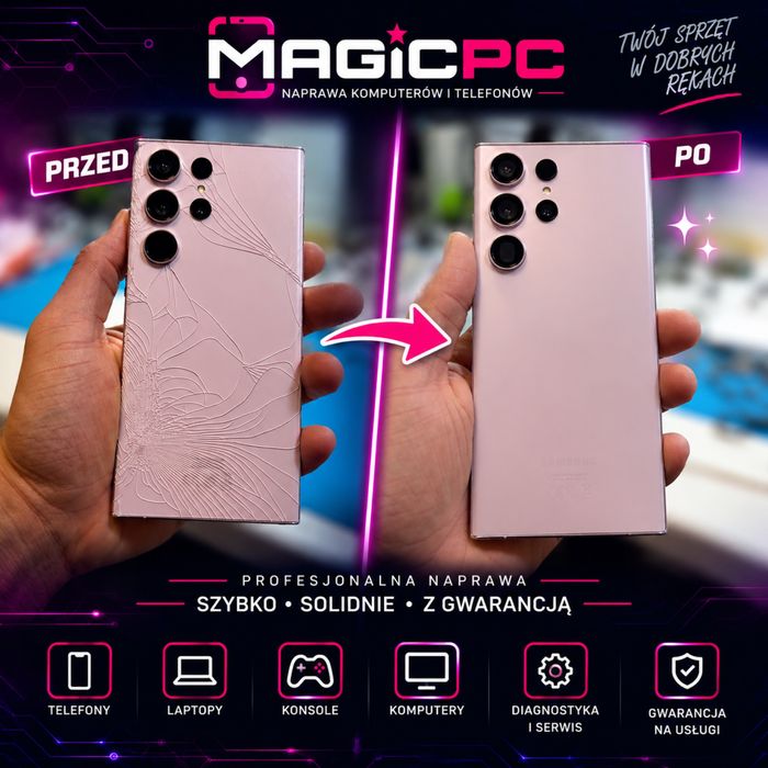 Naprawa telefonów | komputerow | konsol i innych | MagicPc