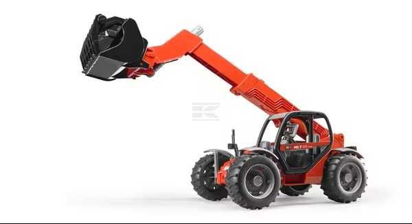 U02125 Ładowarka teleskopowa Manitou MLT-633 Bruder