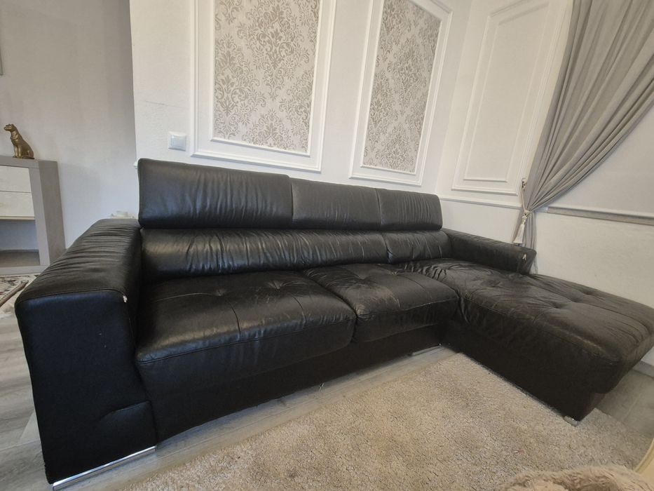 Sofá com chaise longue