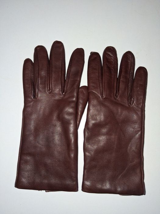 Шкіряні жіночі  перчатки