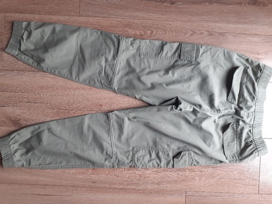 Spodnie cargo khaki