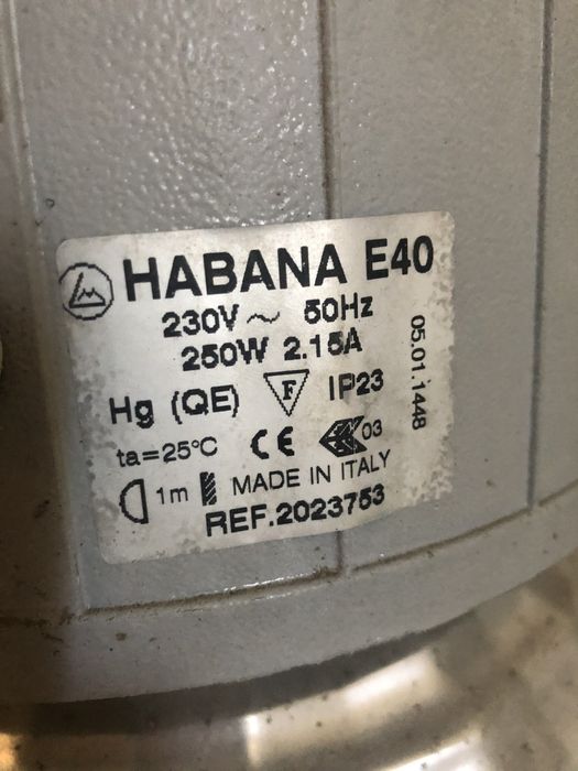 Projetor luz armazém