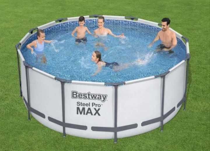 Piscina desmontável Bestway Round Steel ProMax 366×122cm