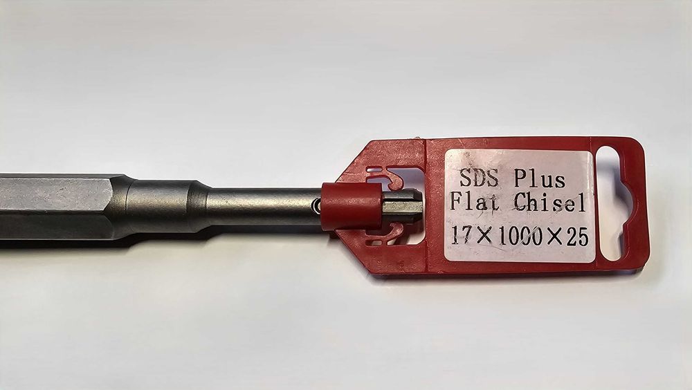 WYPRZEDAŻ - Dłuto płaskie SDS Plus 25x1000 mm do Bosch/Makita/Hilti