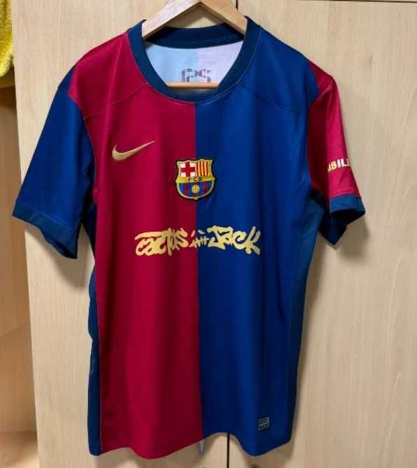 Barcelona 24/25 Home Travis Scott M