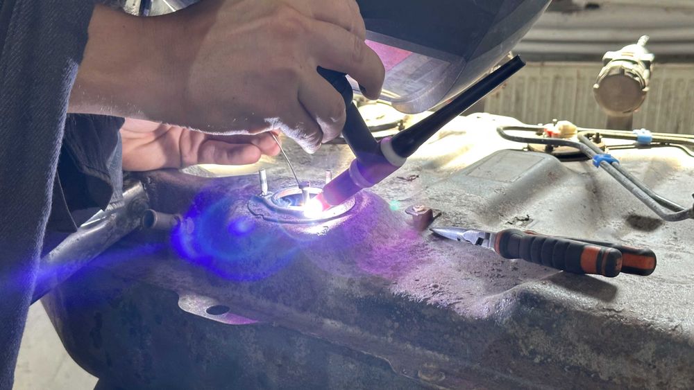 Ремонт топливных баков, бензобаков, восстановление геометрии, сварка