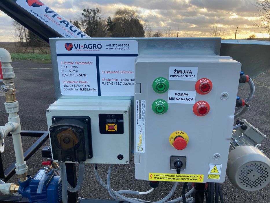 Zaprawiarka do Zboża i strączkowych na Big Bag 10t/h