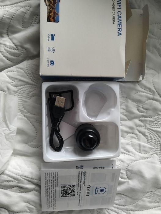 Mini kamera szpiegowska. Wifi kamera HD. Kamerka szpiegowska HD