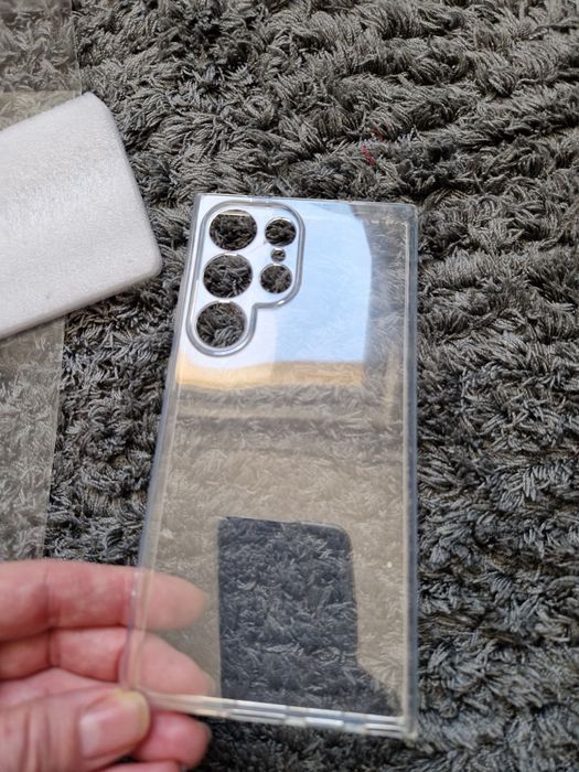 MIĘKKIE / przezroczyste etui/ case na telefon SAMSUNG S24 ULTRA