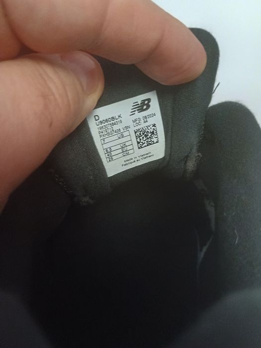 New Balance U9060BLK